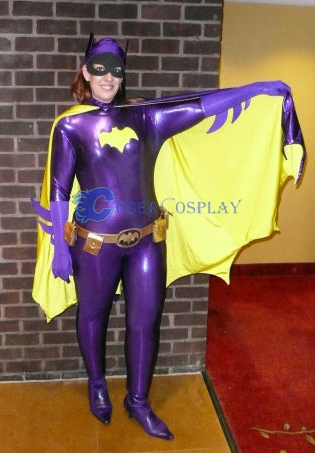 Batman Cosplay Costume Purple